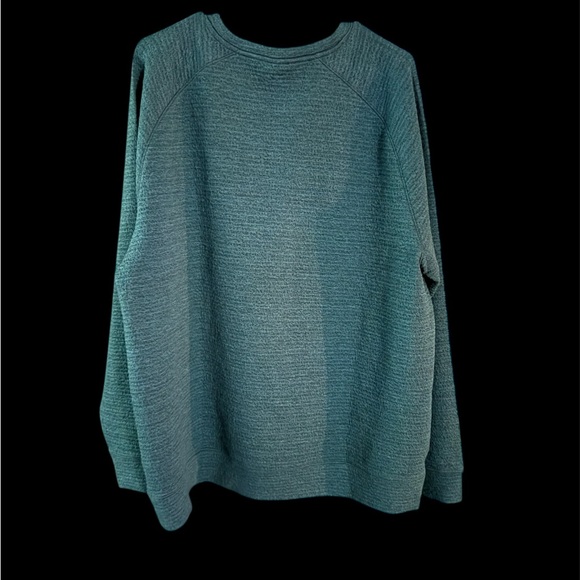 VRST Men's XL Recharge Lunar Fleece Crew pullover in green dusk heather. - Picture 2 of 4